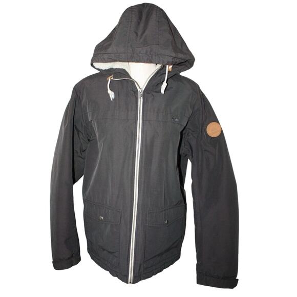 Quiksilver Other - Quiksilver Men's Small Winter Outer Wear Jacket Water Resistant Gray Hooded